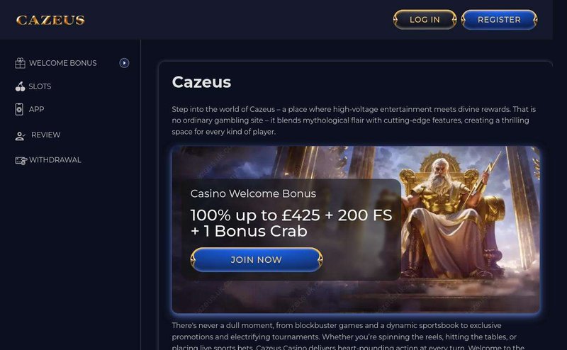 Introduction to cazeus casino online